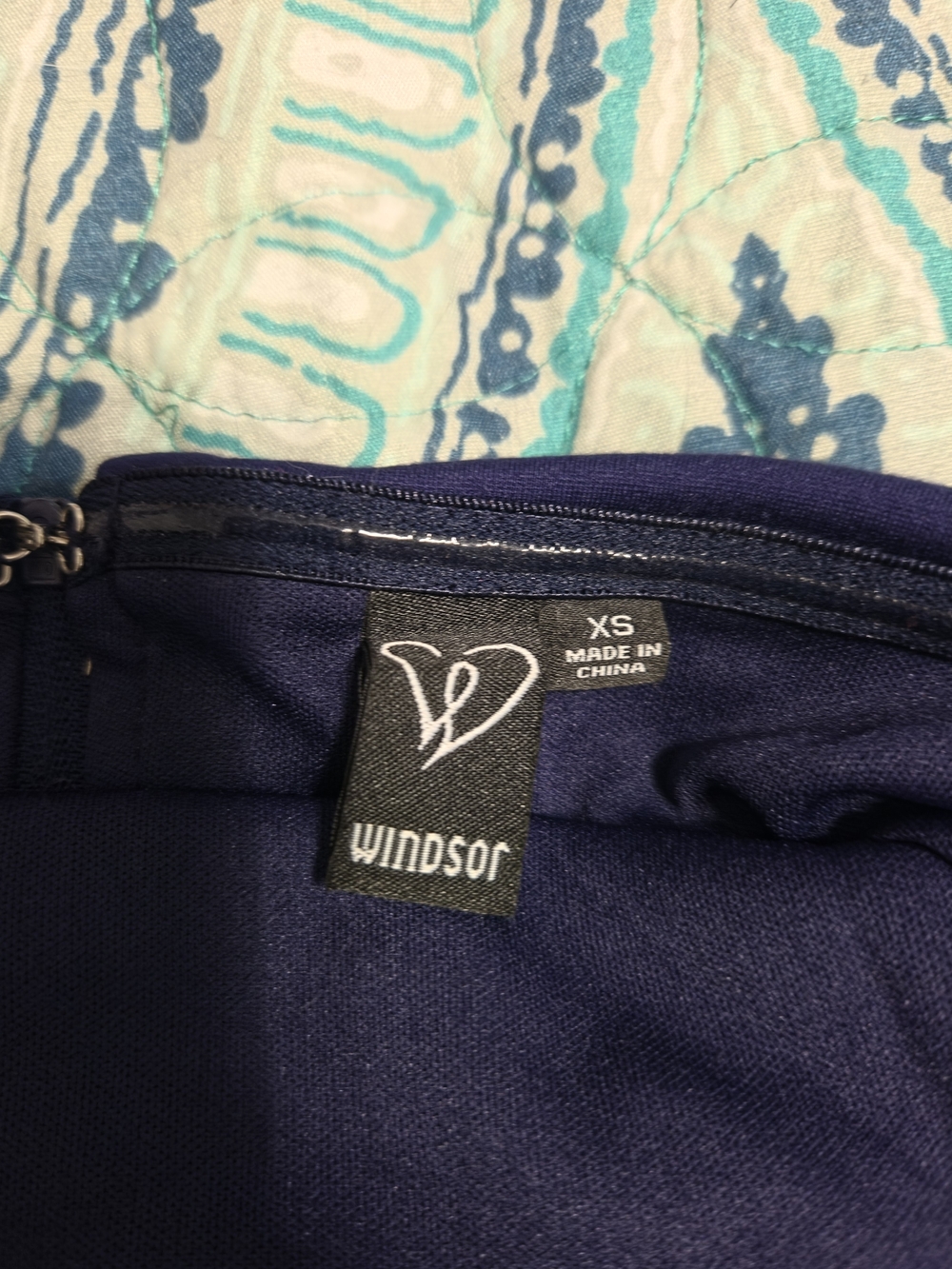 Windsor Royal Blue Strapless Mini Dress - Picture 3 of 4